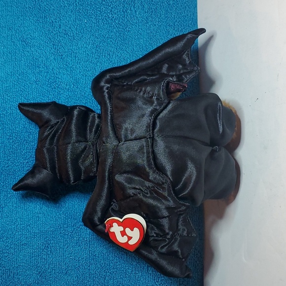 Halloween Ty Vlad Beanie Baby Attic Treasures Vintage, Bat Beanie Baby - Picture 3 of 6